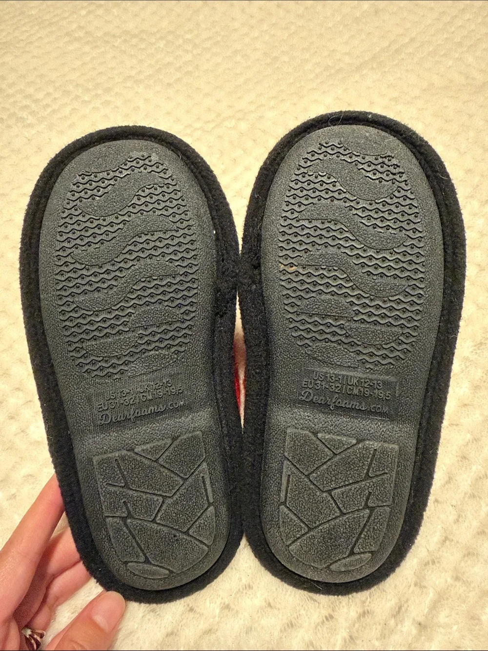 dearfoams cozy kids